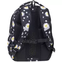 5. CoolPack Base Plus Plecak Szkolny Daisy Black F027817