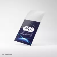 5. Gamegenic: Star Wars Unlimited - Art Sleeves -  Koszulki na Karty - Space Blue