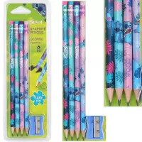 1.  Coolpack Ołówki Trójkątne Z Gumką + Temperówka Stitch 74722PTR
