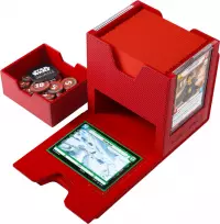 10. Gamegenic: Star Wars Unlimited Card Game - Twin Suns Deck Pod - Pudełko na Karty - Red