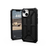 1. UAG Monarch - obudowa ochronna do iPhone 14 (carbon fiber)