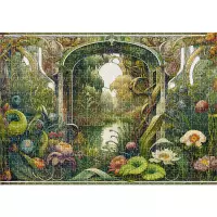 4.  Interdruk Puzzle 500 el. Secret Garden 3 370099