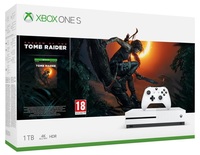 1. Microsoft XBOX One S 1TB + Shadow Of The Tomb Raider 