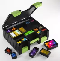 13. Gamegenic: Game Castle - Walizka z Pudełkami - Green/Black