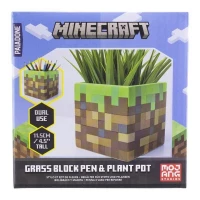 1. Przybornik na Biurko - Doniczka Minecraft