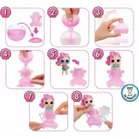 12. MGA LOL Laleczka z Niespodzianką Mermaids Tots Syrenka 556511