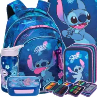 1. CoolPack Zestaw Szkolny Stitch Blue 5el Plecak F029780 + Worek F054780 + Piórnik F067780