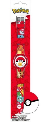 1. Zegarek Elektroniczny Pokemon - Pokeball