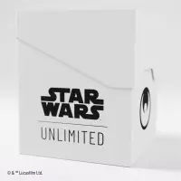 3. Gamegenic: Star Wars Unlimited Card Game - Soft Crate - Pudełko na Karty - White / Black