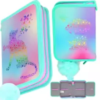 2. Starpak Piórnik Dwuklapkowy Bez Wyposażenia Ombre Kitty Doggy 553435