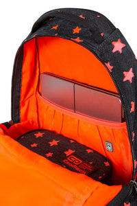 9. CoolPack Dart II Plecak Szkolny Orange Stars C19135