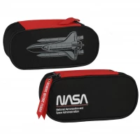 3. Starpak Piórnik Tuba Usztywniona z Organizerem Nasa Czarny 527258