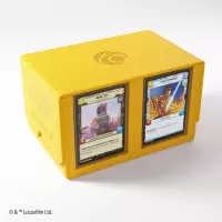 15. Gamegenic: Star Wars Unlimited - Double Deck Pod - Premium Pudełko na Karty - Yellow