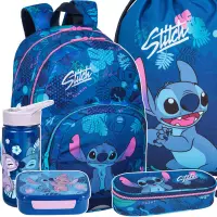 1. CoolPack Rider Zestaw Szkolny Stitch Blue 5el Plecak F109780 + Piórnik F062780 + Worek F054780