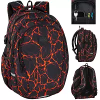 7. CoolPack Factor Plecak Szkolny Młodzieżowy Magma F002911
