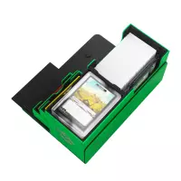6. Gamegenic: The Academic 133+ XL (Tolarian) - Community Choice - Pudełko na Karty - Green/Black