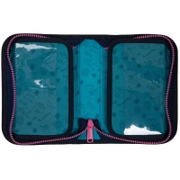 3. Coolpack Clipper Piórnik Dwuklapkowy Bez Wyposażenia Stitch Blue F076780