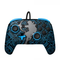 1. PDP SWITCH Pad Przewodowy Rematch Zelda Sheikah Shoot Glow In The Dark