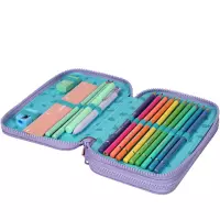 3. CoolPack Jumper 2 Piórnik Dwukomorowy Z Wyposażeniem Stitch Pastel F066885
