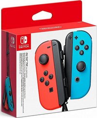 1. Nintendo Switch Kontroler Joy-Con Pair Neon Czerwony/Niebieski