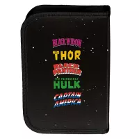 3.  Paso Piórnik Dwuklapkowy bez Wyposażenia Avengers Marvel AV25AE-P001BW