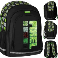 2. Starpak Plecak Szkolny Pixel Zielony 527187