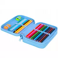 4. CoolPack Jumper 2 Piórnik Dwukomorowy Z Wyposażeniem Daisy Sun F066834