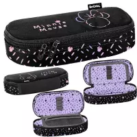 1. BeUniq Piórnik Tuba Usztywniona Minnie Mouse Fiolet DM25MB-013