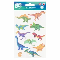 2. Sticker Boo Tatuaż Zmywalny Dla Dzieci Dinozaury 540450