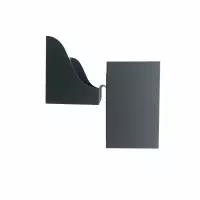 7. Gamegenic: Double Deck Holder 160+ - Pudełko na Karty - Black