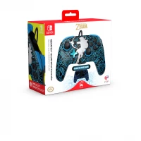 2. PDP SWITCH Pad Przewodowy Rematch Zelda Sheikah Shoot Glow In The Dark