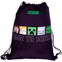 2. Astra Minecraft Plecak Worek Szkolny Na Sznurkach Alex Steven