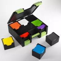 18. Gamegenic: Game Castle - Walizka z Pudełkami - Green/Black