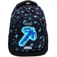 1. AstraBag Plecak Szkolny AB330 Dark Pixel 502025014