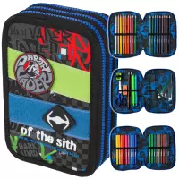 6. CoolPack Jumper 3 Piórnik Trzykomorowy Z Wyposażeniem Star Wars F067779