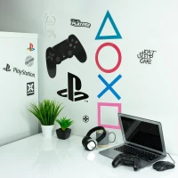 3. Naklejki Ścienne Playstation (21 szt)