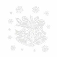 2. Craft With Fun Ozdoba Dekoracyjna Naklejki Na Szybę Dzwonki 501426
