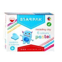 4. STARPAK Modelina Pastelowa 6 Kolorów 472928