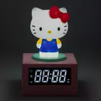 6.  Lampka 3D z Budzikiem Hello Kitty 15 cm