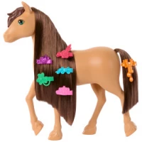 5. Mattel Barbie Konik Do Stylizacji Tornado Ciemny HXJ37 