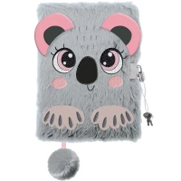 1. St. Majewski Pamiętnik z Kłódką 3D Włochacz Sweet Koala 650871