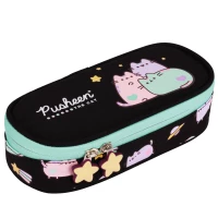 1. St.Majewski Piórnik Tuba Saszetka Usztywniona PC-01 Pusheen Pastel Black 663253