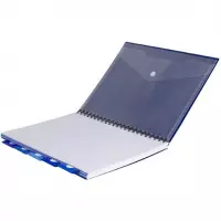 1. Coolpack Kołozeszyt Dark Blue A5 100 Kartek Kratka 94306CP