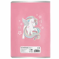 2. STARPAK Zeszyt A5 W Kratkę 16 kartek Unicorn 479727