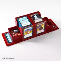 17. Gamegenic: Star Wars Unlimited - Double Deck Pod - Pudełko na Karty - Red