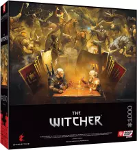 2. Good Loot Gaming Puzzle: The Witcher (Wiedźmin) Playing Gwent (1000 elementów)