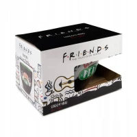 1. Przyjaciele Kubek do Cappuccino Huggy Mug Central Perk Czarny