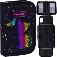 7. Head Piórnik AC1 Pojedynczy Dwuklapkowy bez Wyposażenia Golden Effect Rainbow Kitty 503025037