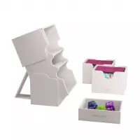 3. Gamegenic: Stronghold 200+ XL Convertible - Ekskluzywne Pudełko na Karty - White