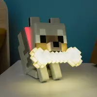 8. Lampka Minecraft GloBuddies - Wilk